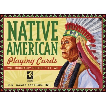 Native American Set Two žaidimų kortos Us Games Systems